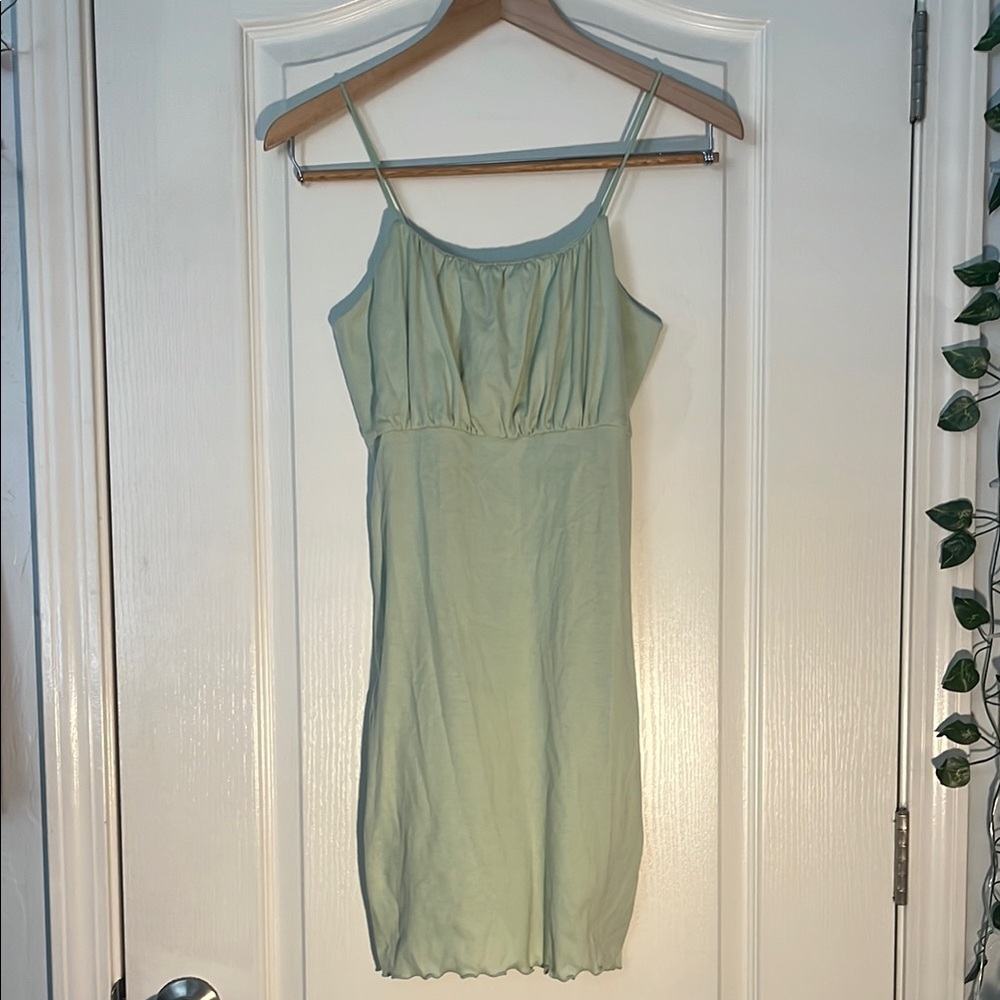 Wild Fable Light Green Midi Dress